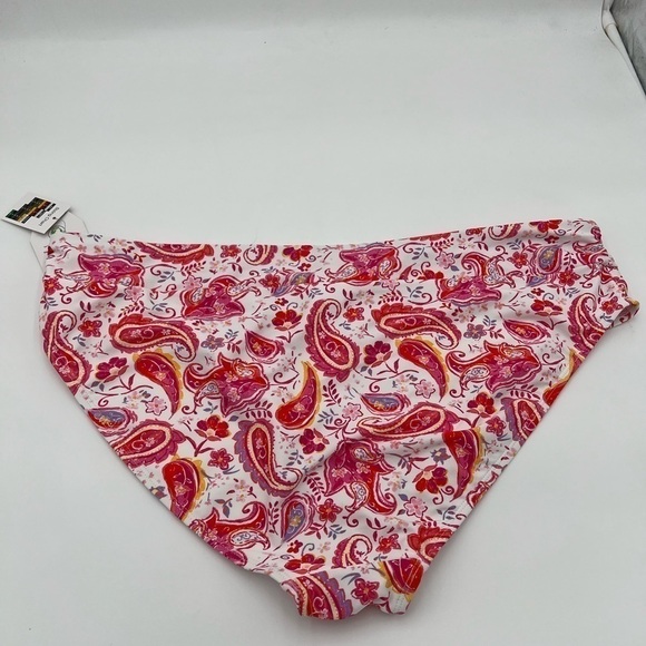 Time and Tru Women's Mid Rise V Bikini Swim Bottoms - Picture 2 of 8